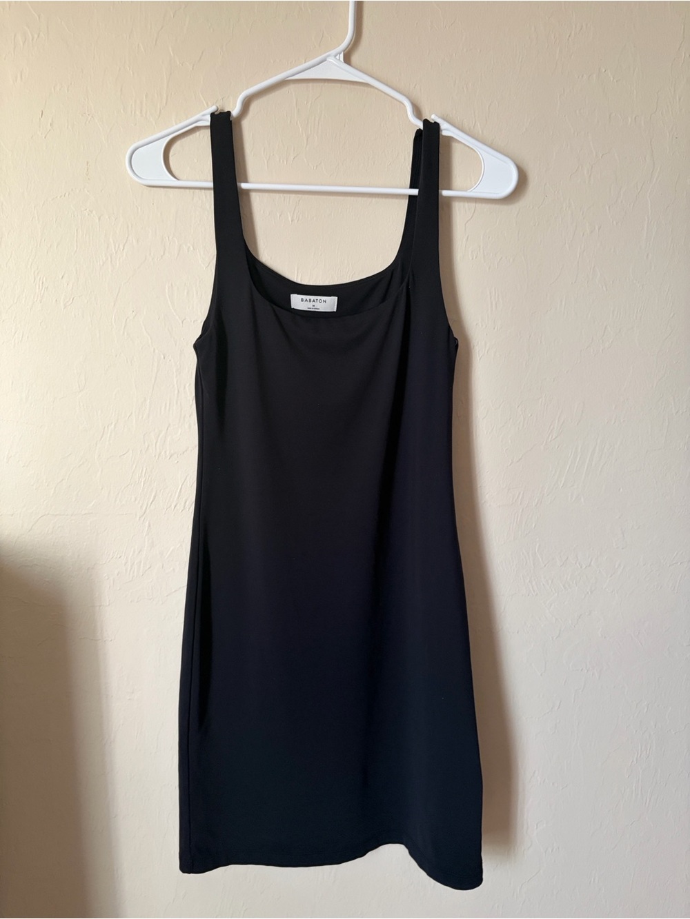 Rare vintage 2021 Aritzia Babaton black contour mini dress #80355